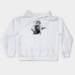 Pencil crumbs Highborn Knight Kids Hoodie